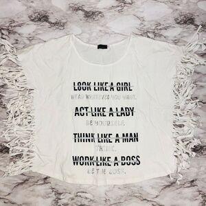 Vera Moda | Shirt with Frills | White | Women's | L